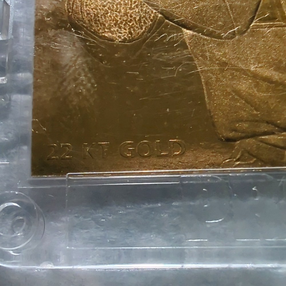 ProMint 22K Gold Dan Marino Miami Dolphins Football Card Rare Ser.# 013633 - Picture 2 of 11